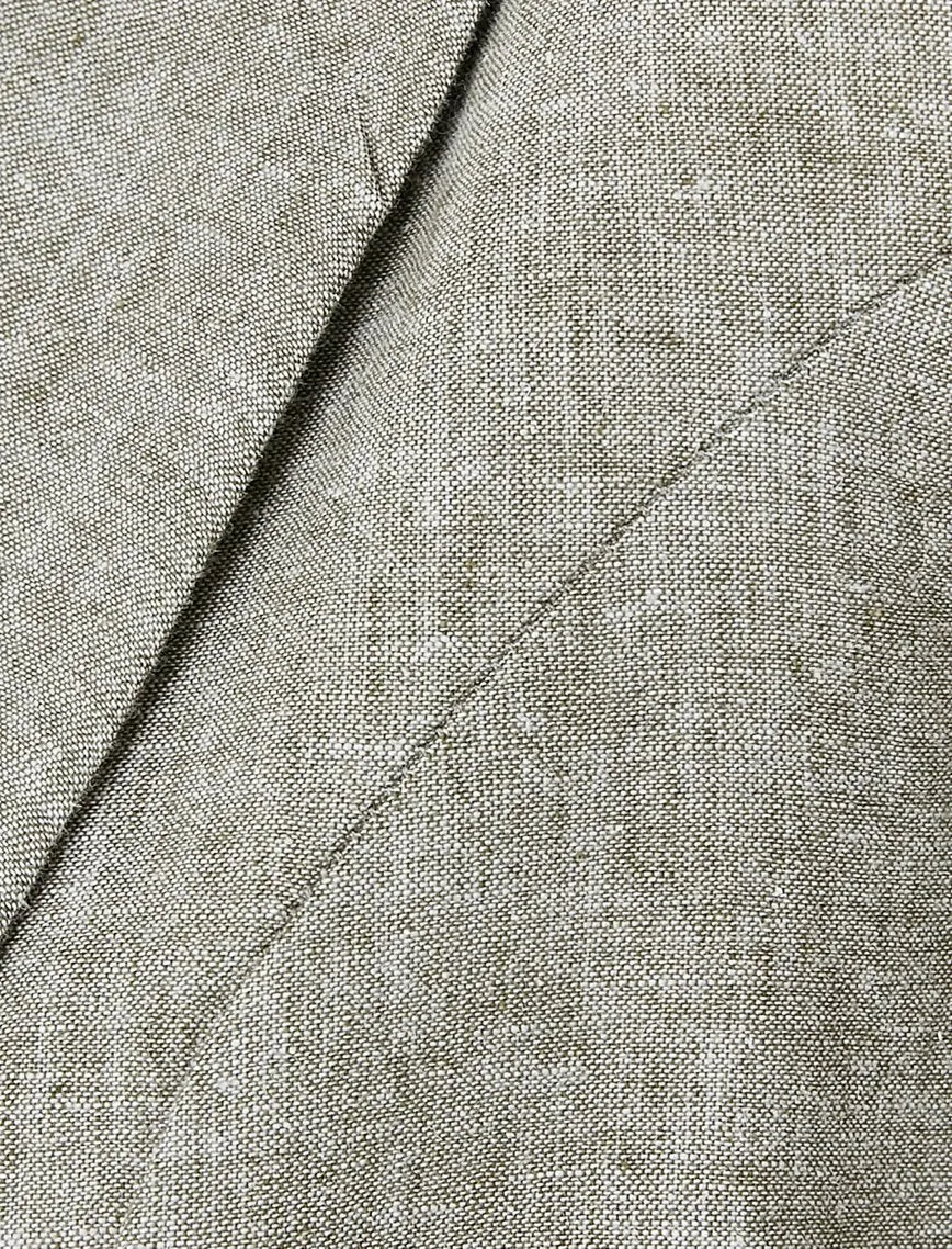 10616 Khaki Classic Lapel Jacket