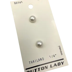 1/4" Genevieve | Vintage Plastic Buttons