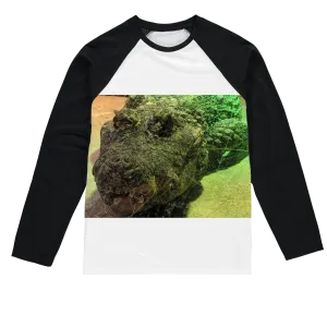Crocodiles Sublimation Baseball Long Sleeve T-Shirt
