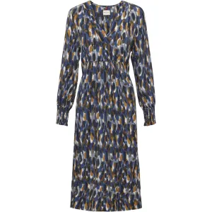 Dylan Dress - Dark Navy Pattern
