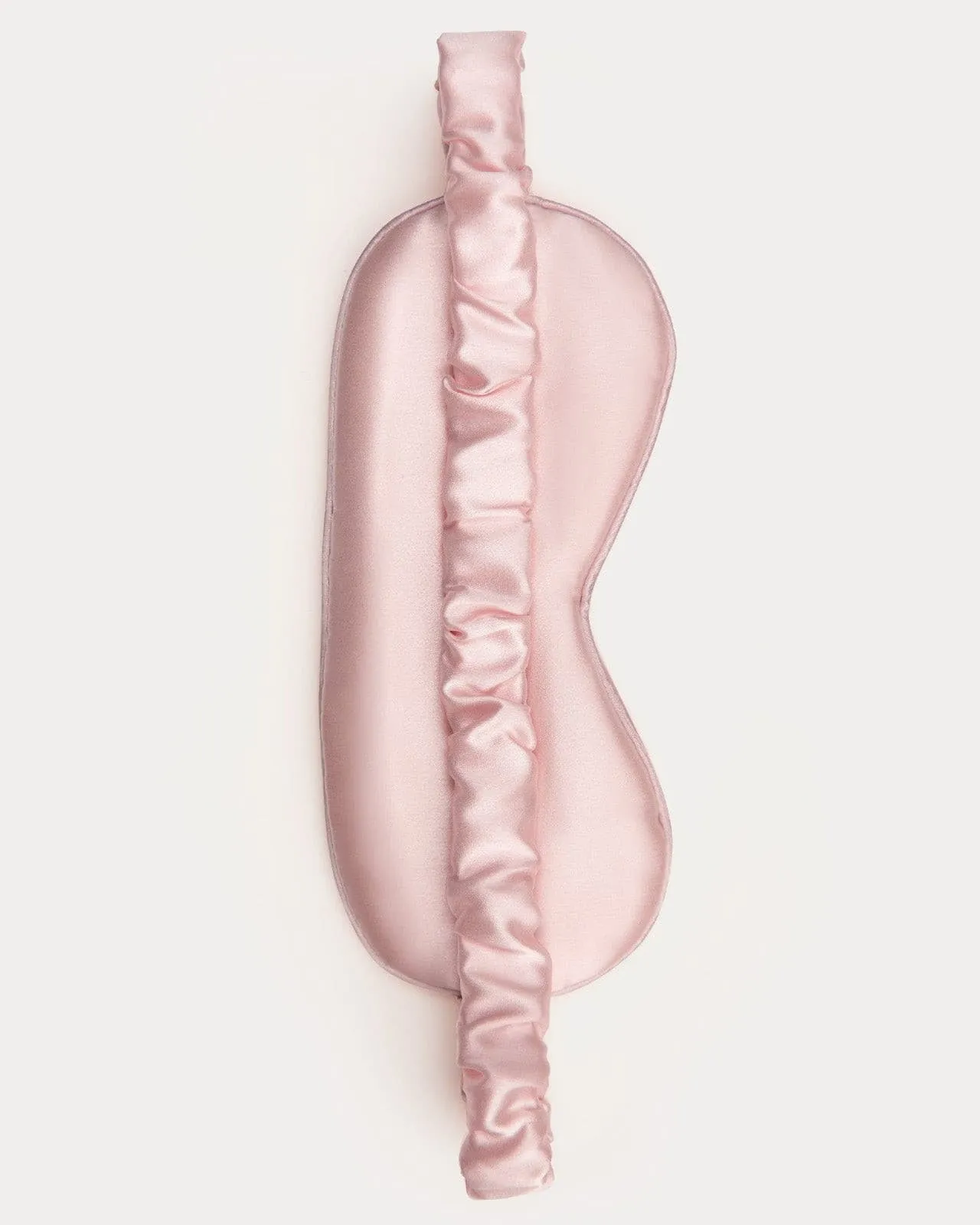 FEELITS 100% Royal Mulberry Silk. Natural Beauty Sleep Eye Mask- 22-momme Padma Pink