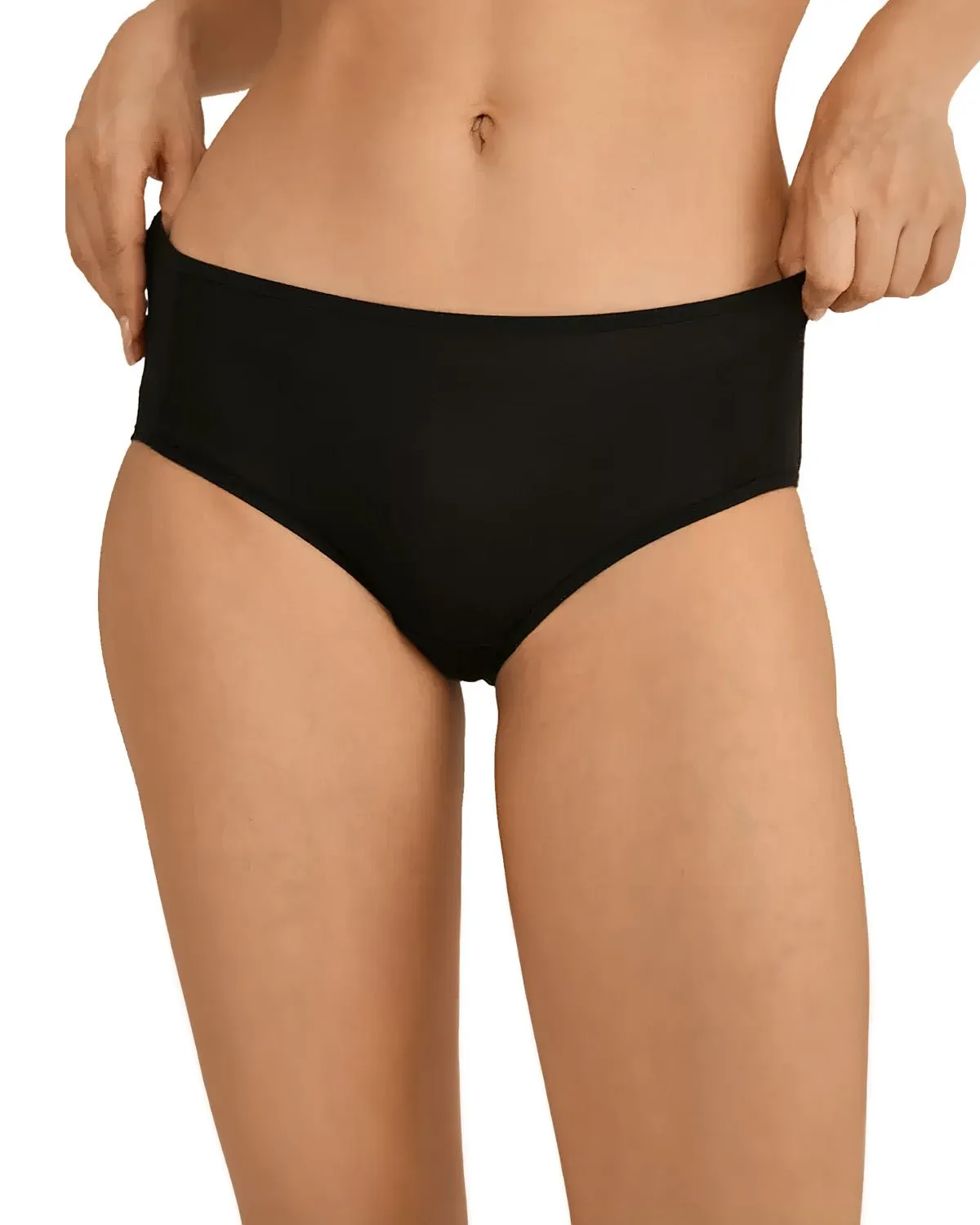 FEELITS 6A Grade Mulberry Silk. Extreme Comfort Basic Brief Panties For Women