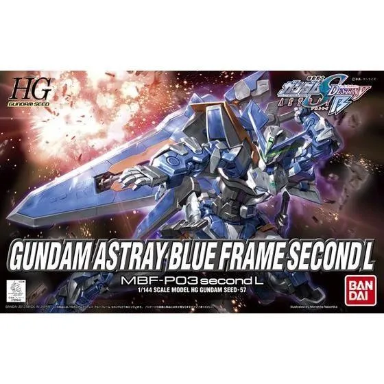 HGGD 1/144 No.057 MBF-P03 secondL Gundam Astray Blue Frame Second L