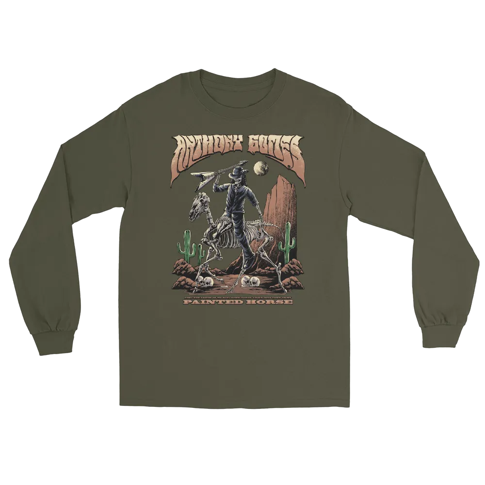 Painted Horse Long Sleeve - Available in 3 Colors (S - 4XL)
