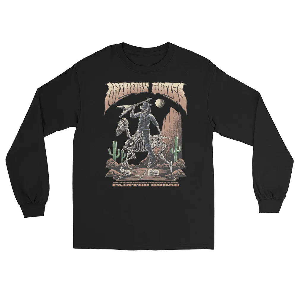 Painted Horse Long Sleeve - Available in 3 Colors (S - 4XL)