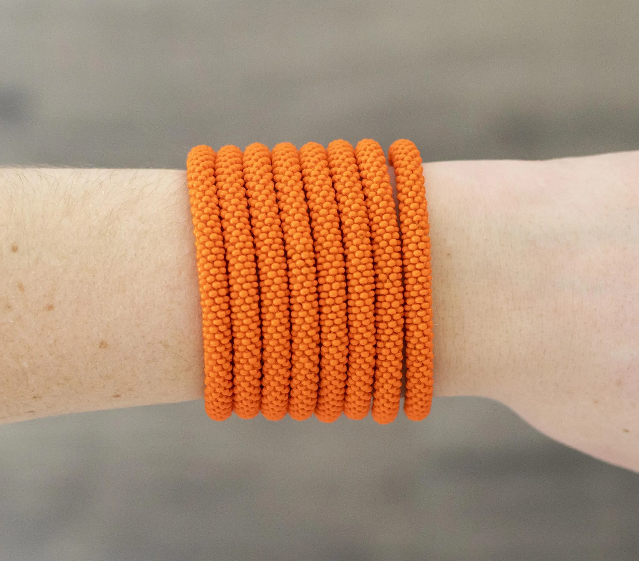 Roll-On® Bracelet <br> Solid Orange