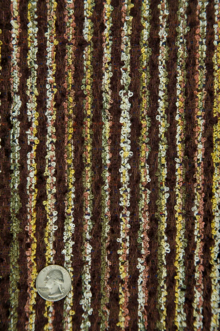 High-Quality Silk Tweed Fabric in BGP 677 Design