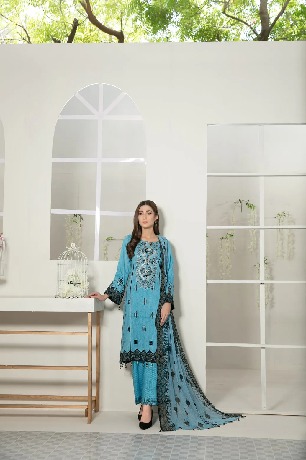 Tawakkal Titania Lawn Collection 2022 – D-7099