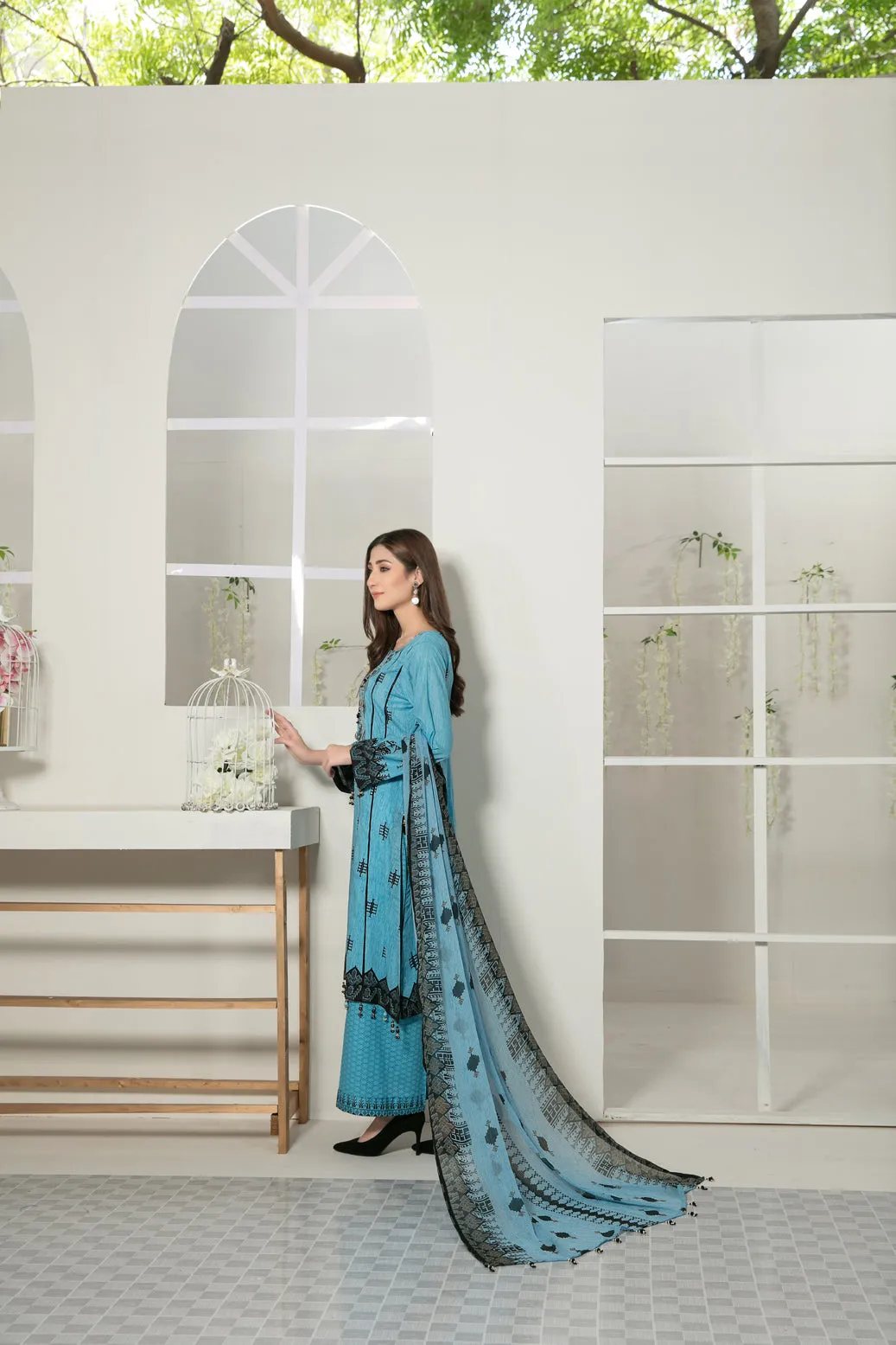 Tawakkal Titania Lawn Collection 2022 – D-7099
